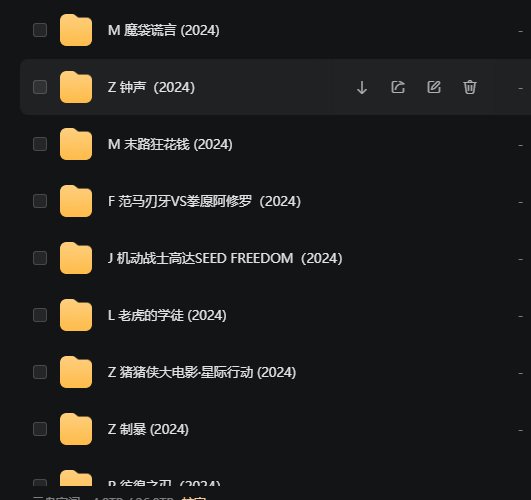 ❗❗超级大合集 ❗2024电影大合集 1T 4K+1080P 无广告❗外语中字