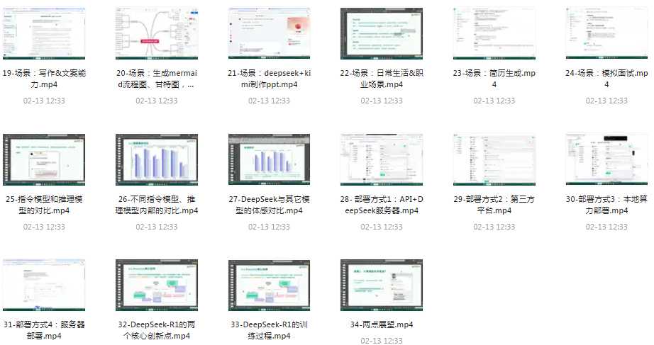 《DeepSeek使用指南》AI时代必修课 2小时全面攻克DeepSeek技术生态   [mp4]