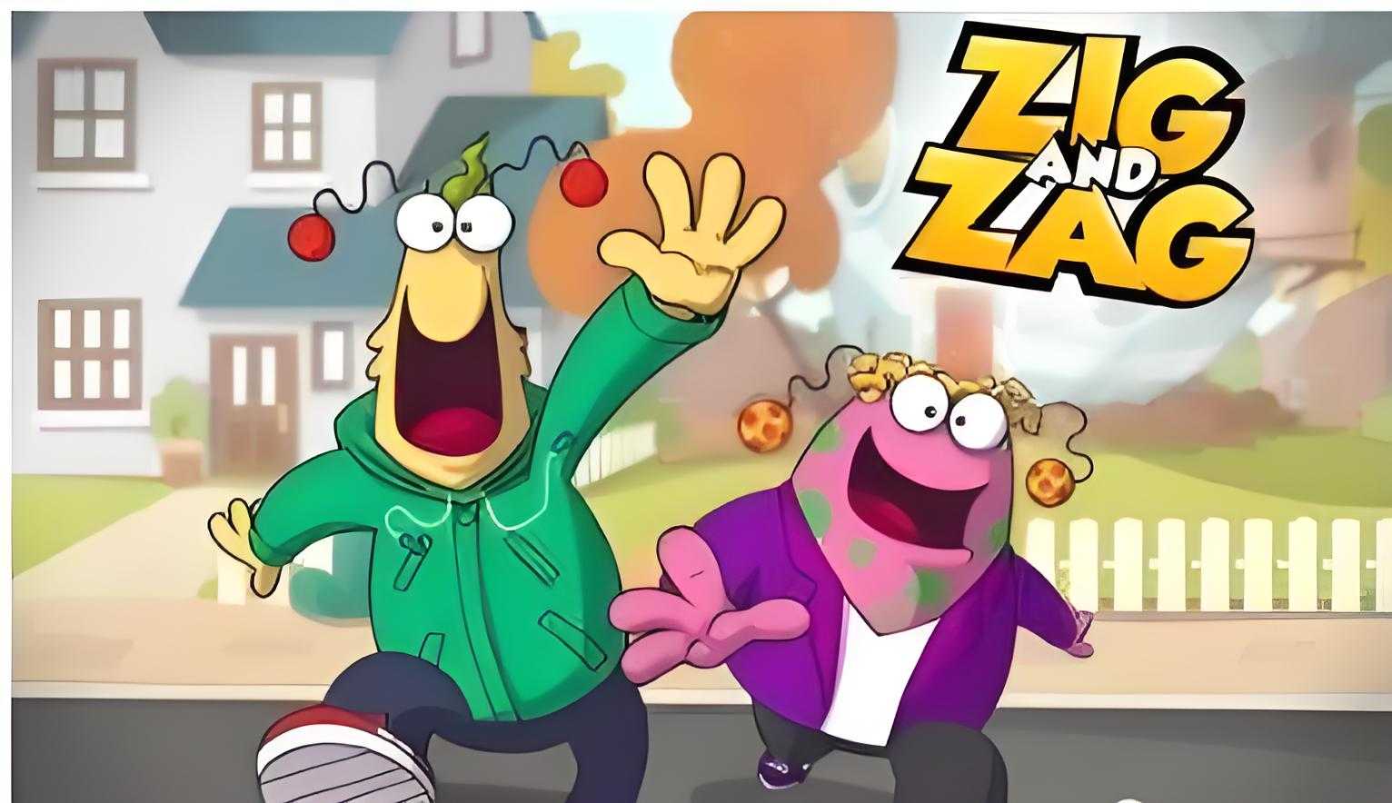 BBC英语启蒙动画《有来和有去 Zig and Zag》 4.3GB