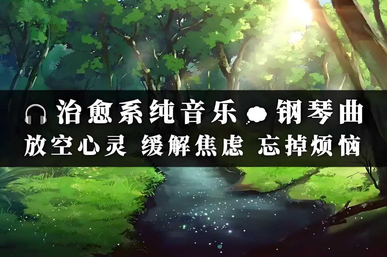 减压舒缓钢琴曲合集 WAV/MP3格式 2.6GB