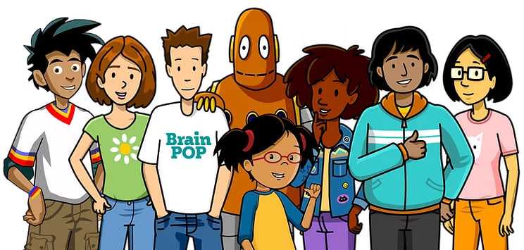 英语科普动画《BrainPOP (多学科) 》 4.3GB