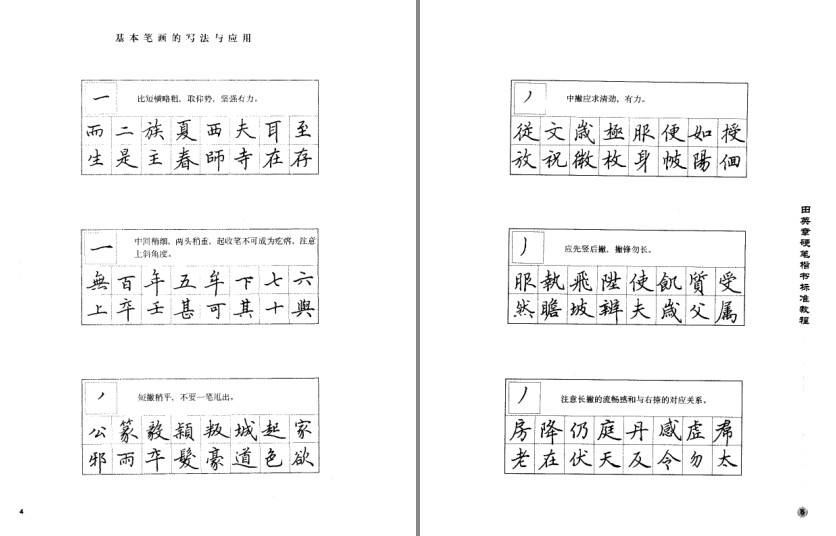 《田英章经典钢笔字帖5种》写出一手好自 [pdf]