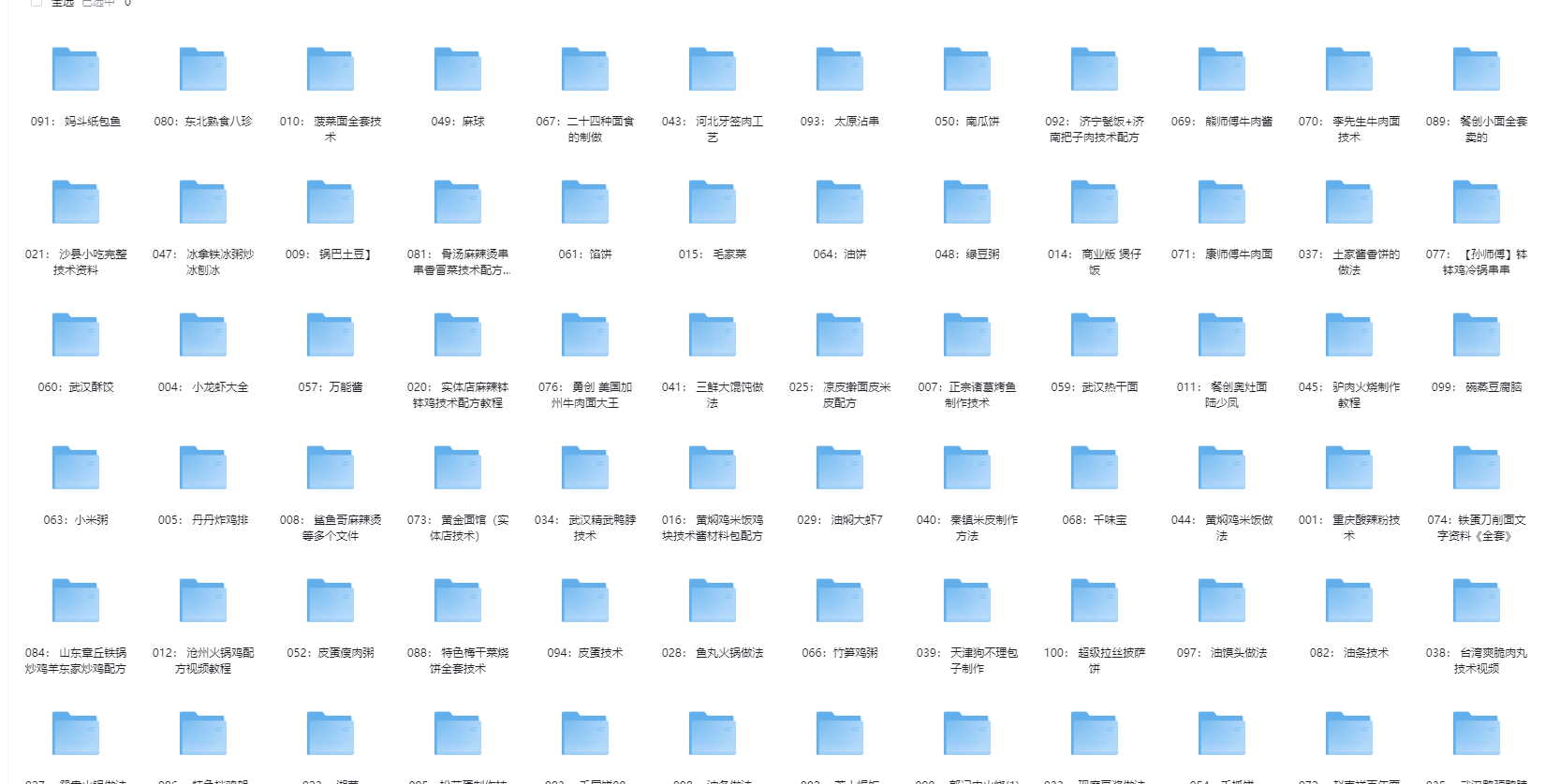 🔥【独家绝版资料】🔥 6类美食小车共300+带文字+视频的餐饮配方！ 235GB