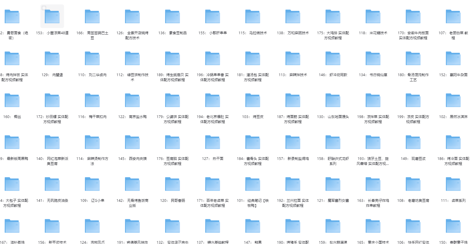 🔥【独家绝版资料】🔥 6类美食小车共300+带文字+视频的餐饮配方！ 235GB