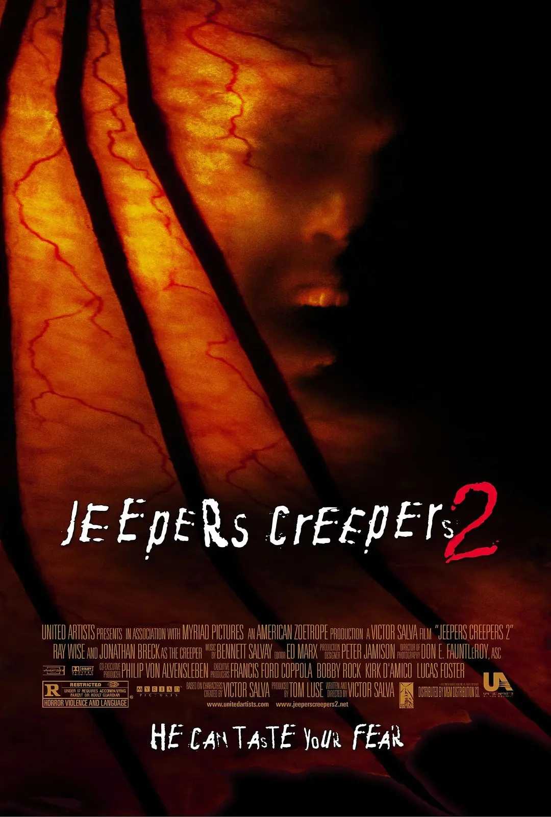 惊心食人族2 1080p remux(2003)内嵌中英字幕(10G)