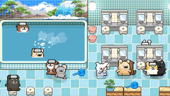 【破解版游戏】10、线条小狗 动物温泉（Animal Spa）免安装中文版