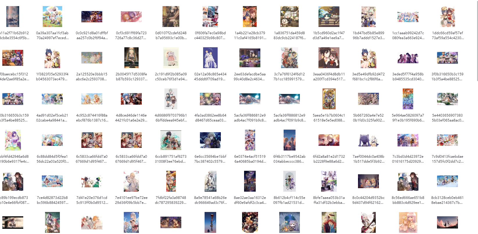 《原神》全角色壁纸合集共计2345张 4GB